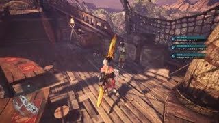 モンスターハンター：ワールド　ランスで初乗り