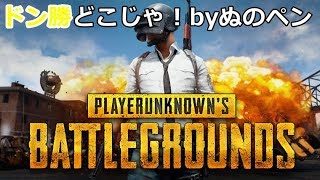 【生放送】【PUBG】「シムズ実況お疲れ様記念！」ドン勝という花を添えろっ！ex.ぬのペン