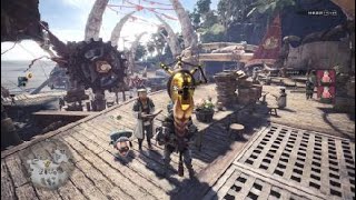 モンスターハンター：ワールド_プリキュアさん達とクシャルダオラ