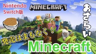 【Switch版 マインクラフト】新バージョン発売決定！でも、何が変わるの？
