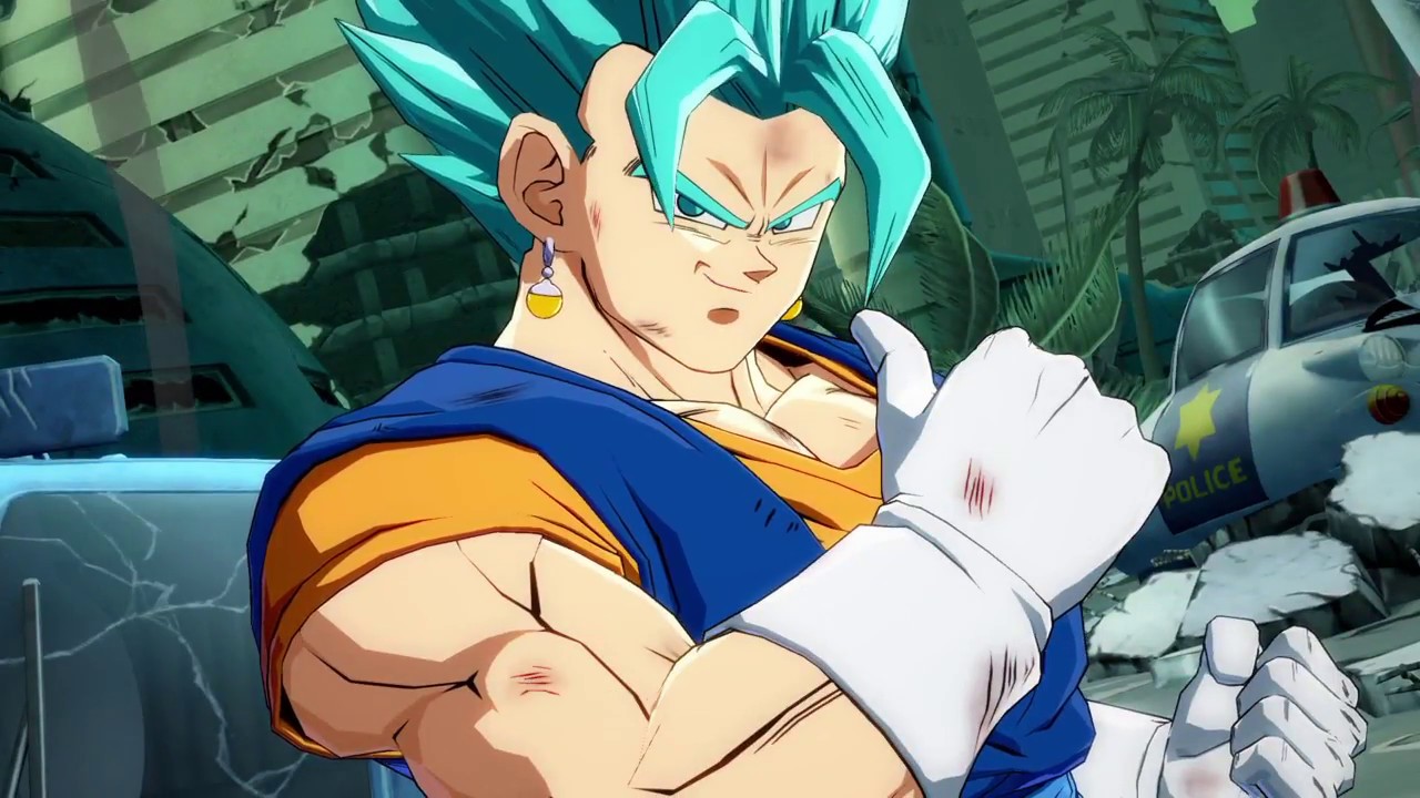 ドラゴンボール ファイターズ　新キャラ　ベジット　スーパーサイヤ人ブルー仕様