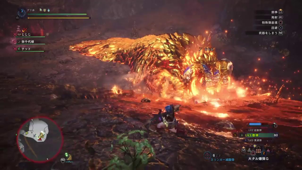 【MHW】火太刀・睡眠ハンマーを求めて！★マムタロト野良【モンスターハンターワールド】