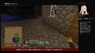 ［PS4 ］女子力でマインクラフト　第10回　2018年８月22日・水曜日　サバイバルに挑戦、続き-６（雰囲気を壊さない為の無言配信です）