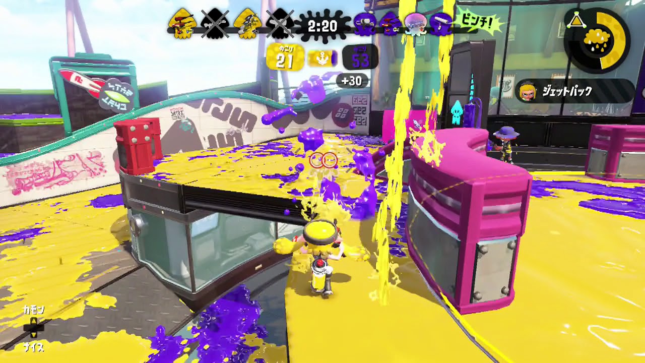 Y-のガチエリア(Ａ帯)   2018 08 26【スプラトゥーン2】