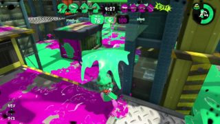 【スプラトゥーン2】ローラー  ハコフグ エリア