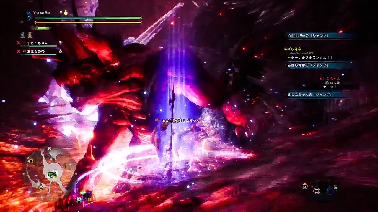 【MHW】野良でDPSチェック失敗…からの連続ジャンプ成功で突破