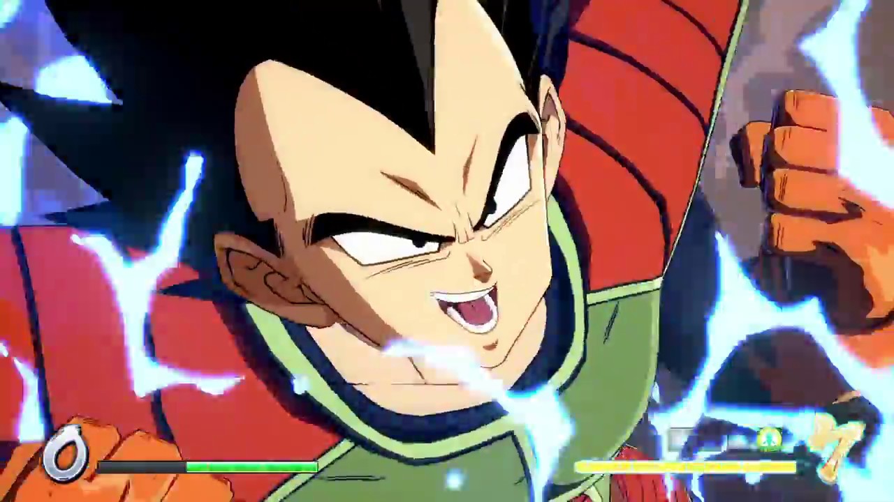 ドラゴンボール ファイターズ　世界１位悟空（黒髪）VSベジータ（黒髪）　３倍界王拳が一番カッコイイ
