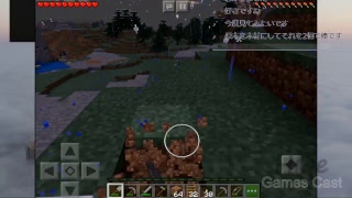 ヒゲ面 IOS版マインクラフト やる  (箸休め枠)