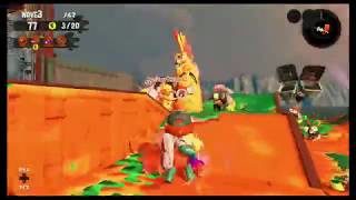 【スプラトゥーン２、サーモンラン】ドンブラコ満潮のスプスピごりごり押し