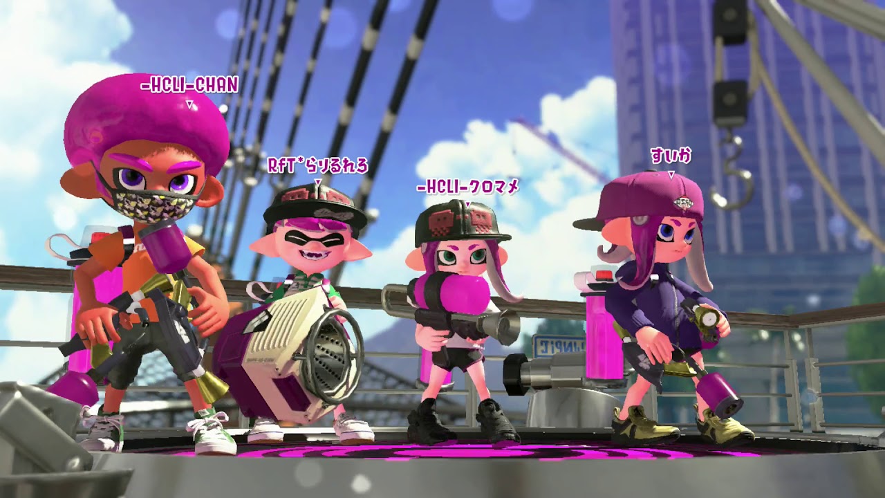 ランダム４タグ Part.2＜アサリ編＞[スプラトゥーン２]