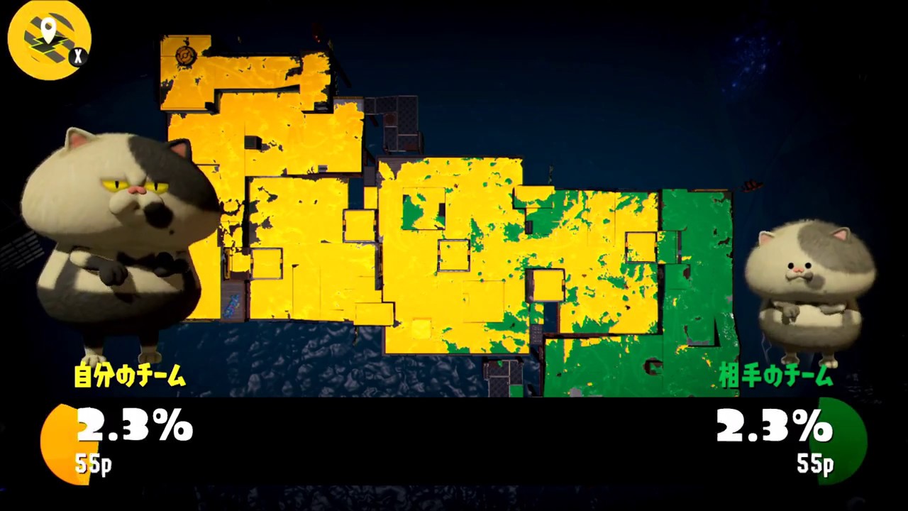 １　きのこでフェスマッチ　スプラトゥーン２