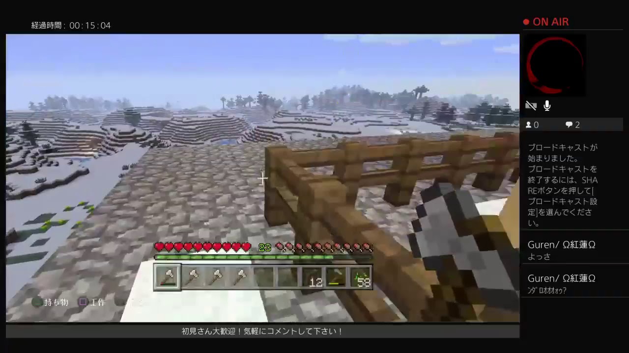 【初見歓迎】マインクラフト