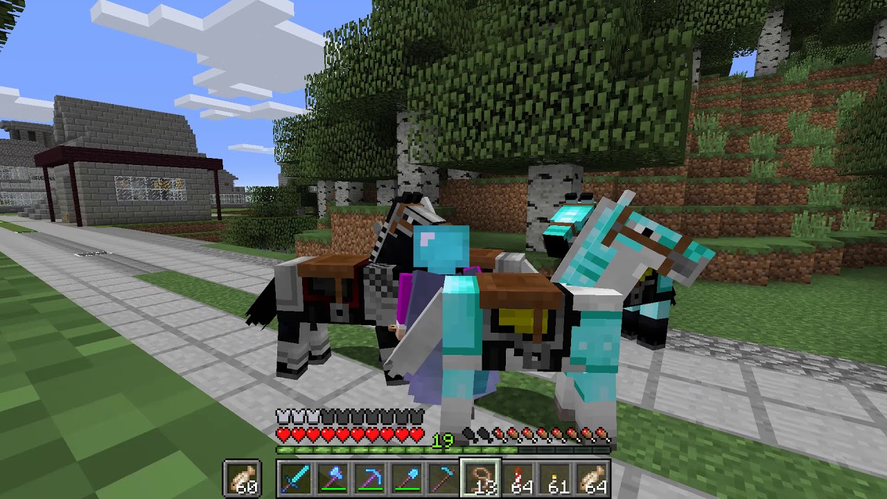 【マインクラフト】MC 385 馬を移動させたけど直ってません