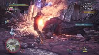 モンスターハンター：ワールド久しぶりのMHプレイ初見撃退ベヒーモス一死