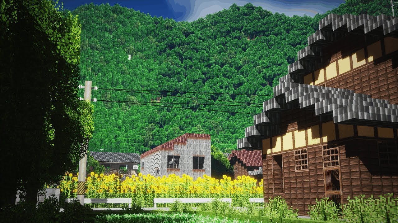 【minecraft】 田舎を描くマインクラフト　～河上TEX解説編～ 【テクスチャ解説動画】