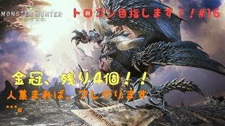 モンスターハンター：ワールド　金冠集め