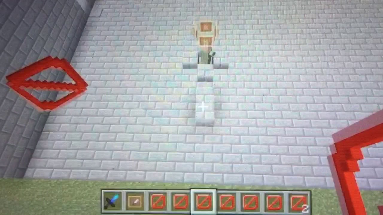 マインクラフト WiiU ハック 謎アイテム 偽バリアブロック