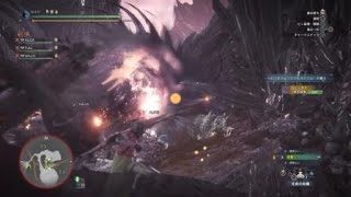 「モンスターハンター：ワールド」極ベヒーモス討伐　固定でクリア　弓視点　声あり