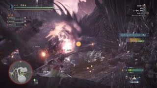 「モンスターハンター：ワールド」極ベヒーモス討伐　固定でクリア　弓視点　声あり