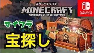 【マイクラスペシャル】マイクラで宝探し！！　マインクラフト　スイッチエディション