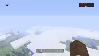 マインクラフト　ラピュタをつくるサバイバルかも