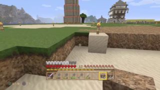 [マインクラフト/ PS4]　拠点作成