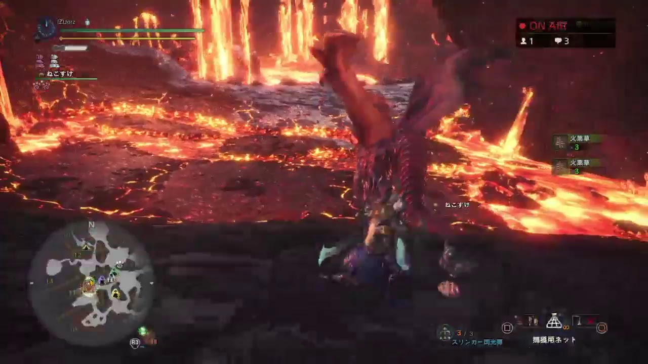 いずみのライブ「モンスターハンターワールド」＠片手剣　まったりソロハンター生活　久しぶりのモンハン　テオ王に遊ばれる