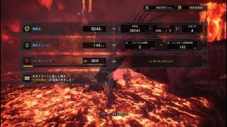 モンスターハンターワールド　極ベヒ討伐　賊ヘビィタンク　初クリア