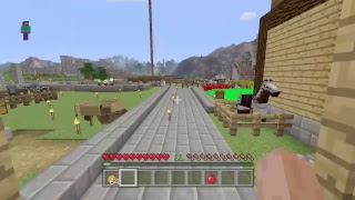 PS4マインクラフト　なんか地元でお祭りなんだけど