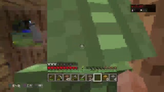 ［マインクラフト］初プレイ！取り敢えず適当に冒険などしてみる [PS4]