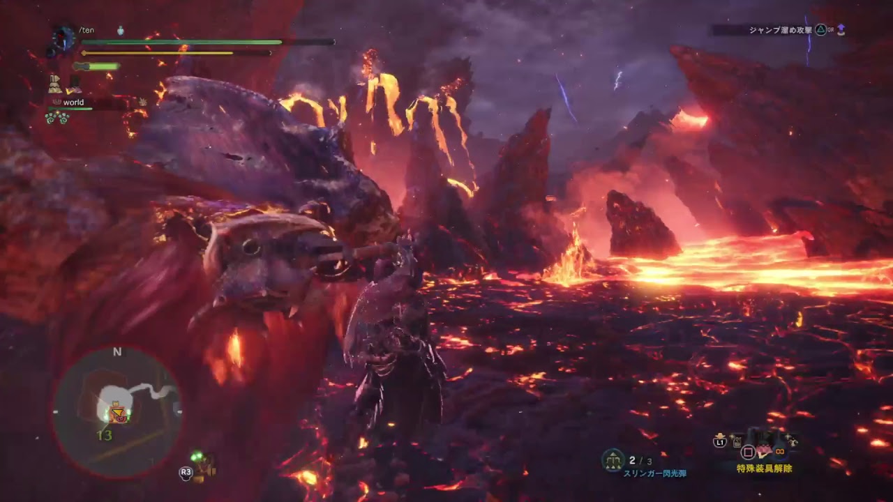 ［MHW］モンスターハンターワールド　今さら歴戦王テオ・テスカトルに挑んだ　初見です　(生放送)