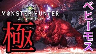 『モンスターハンターワールド』【参加歓迎】極ベヒーモス 野良VC