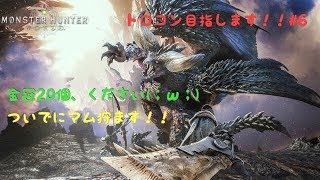 モンスターハンター：ワールド　トロコン目指します