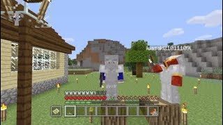 ［ともやのマインクラフト＃3]動画初、釣りをしてみた！お宝ザクザク？