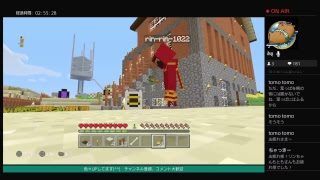 建設初心者2人がヤル　マインクラフト　生放送　[初見さん、コメント大歓迎］