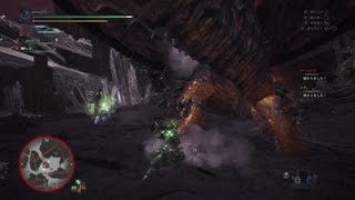 モンスターハンター：ワールド　ネルギガンテまさかの進化！？第３と４の目が！？爆笑