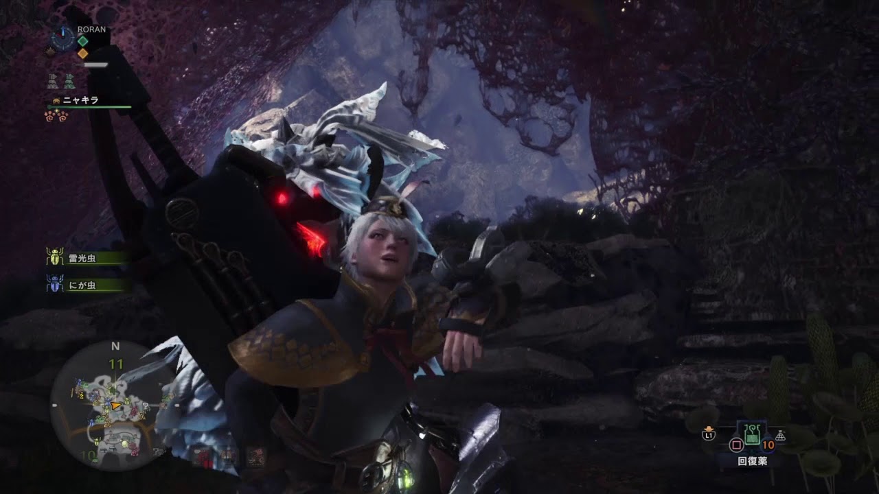 モンスターハンターワールド　珊瑚を見に行ったオドガロンが理不尽な暴力で殺される