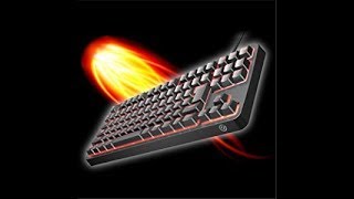 [マインクラフト]茶軸ゲーミングキーボード