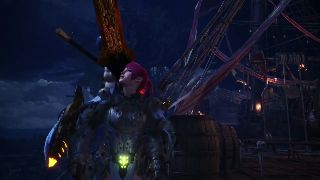 PS4 モンスターハンターワールド:任務クエスト トビカガチ討伐★