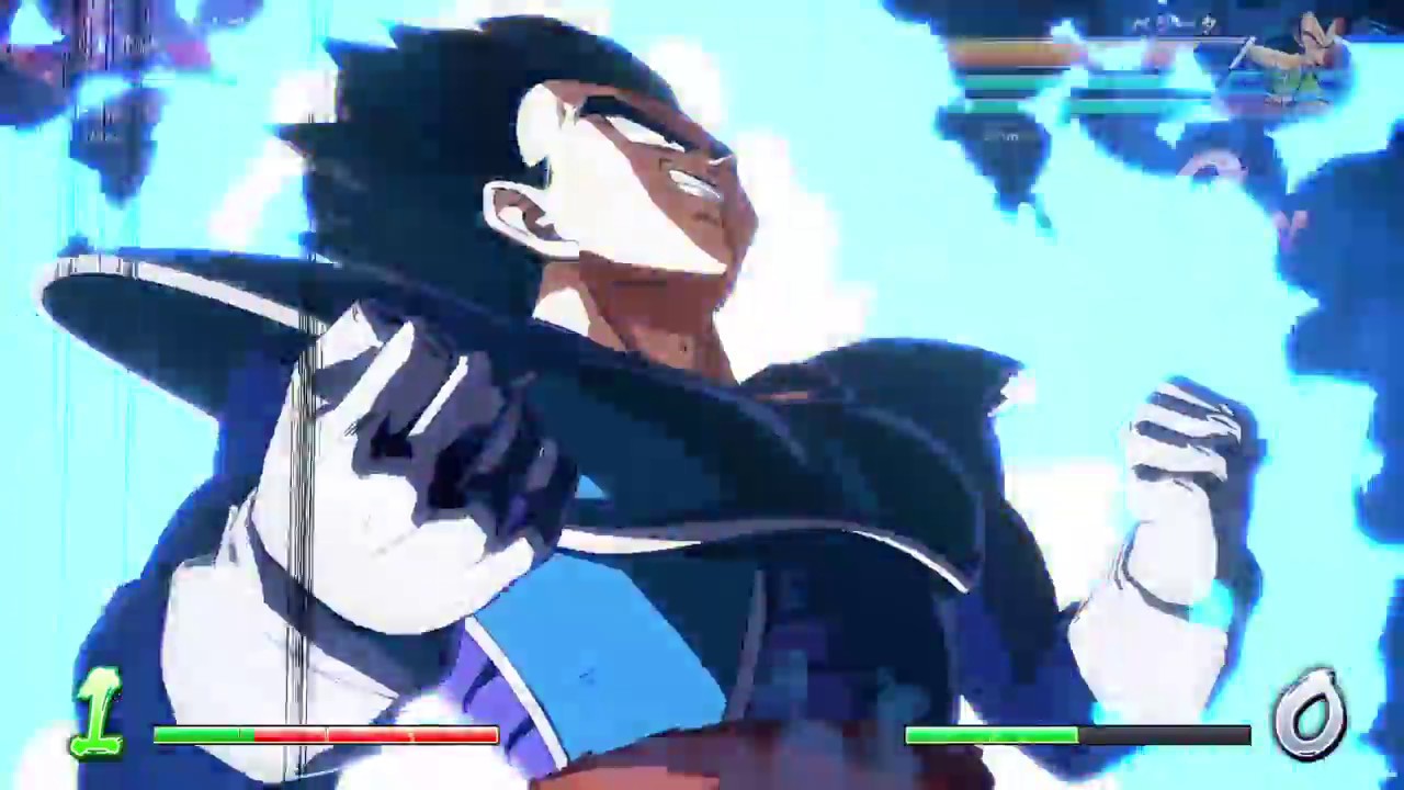 ドラゴンボール ファイターズ　世界ランク1位最強ベジータ（黒髪）　ループコンボでゲージ回収すごすぎ