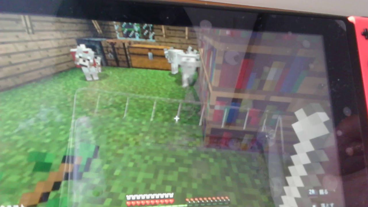 オオカミの手なつかせの方法(マインクラフト)