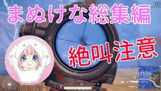【PUBG】まぬけな絶叫集【女性実況】