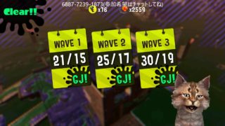 8/18 スプラトゥーン２　サーモンラン（参加希望はチャットしてね）