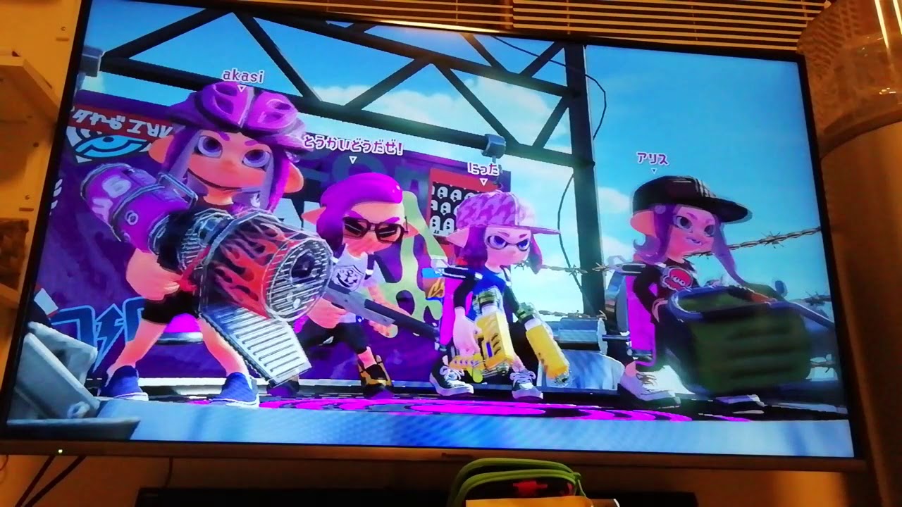 スプラトゥーン2、ガチマ実況、お知らせ