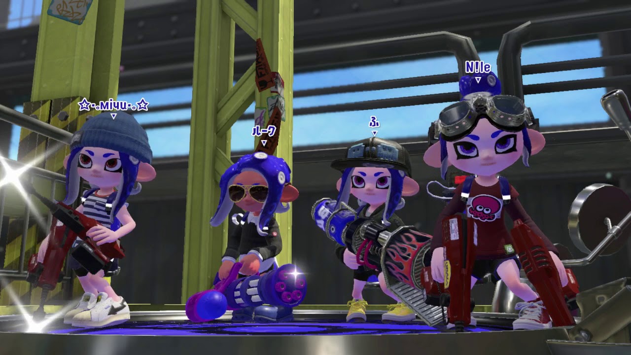 20180823エクスロエリア – スプラトゥーン２