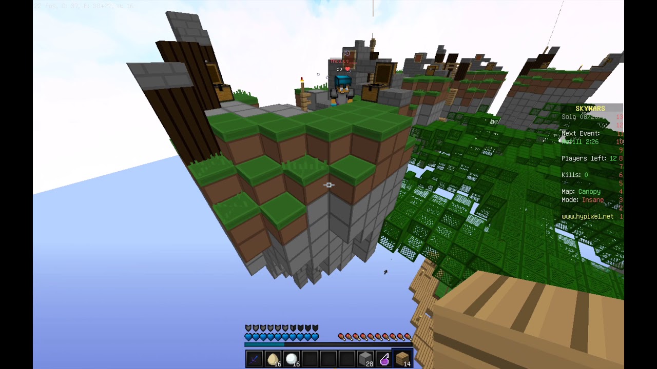 マインクラフト：スカイウォーズpart7「初トラップみたいなのができた」