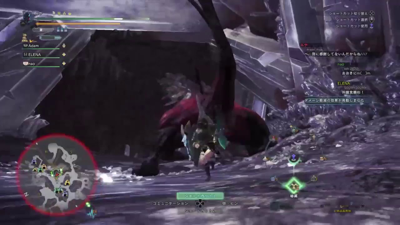 ［MHW モンスターハンターワールド］　極ベヒタンク練習　参加型