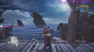 モンスターハンターワールド　日課動画　ＨＲ１４弓　(実況無し　30分くらいです)