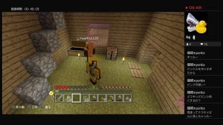 PS4 版　夜行性縛りのマインクラフト！pert25