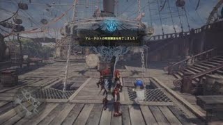 モンスターハンター：ワールド　マムタロト2周目でクリアー参加してくれたハンターが凄い